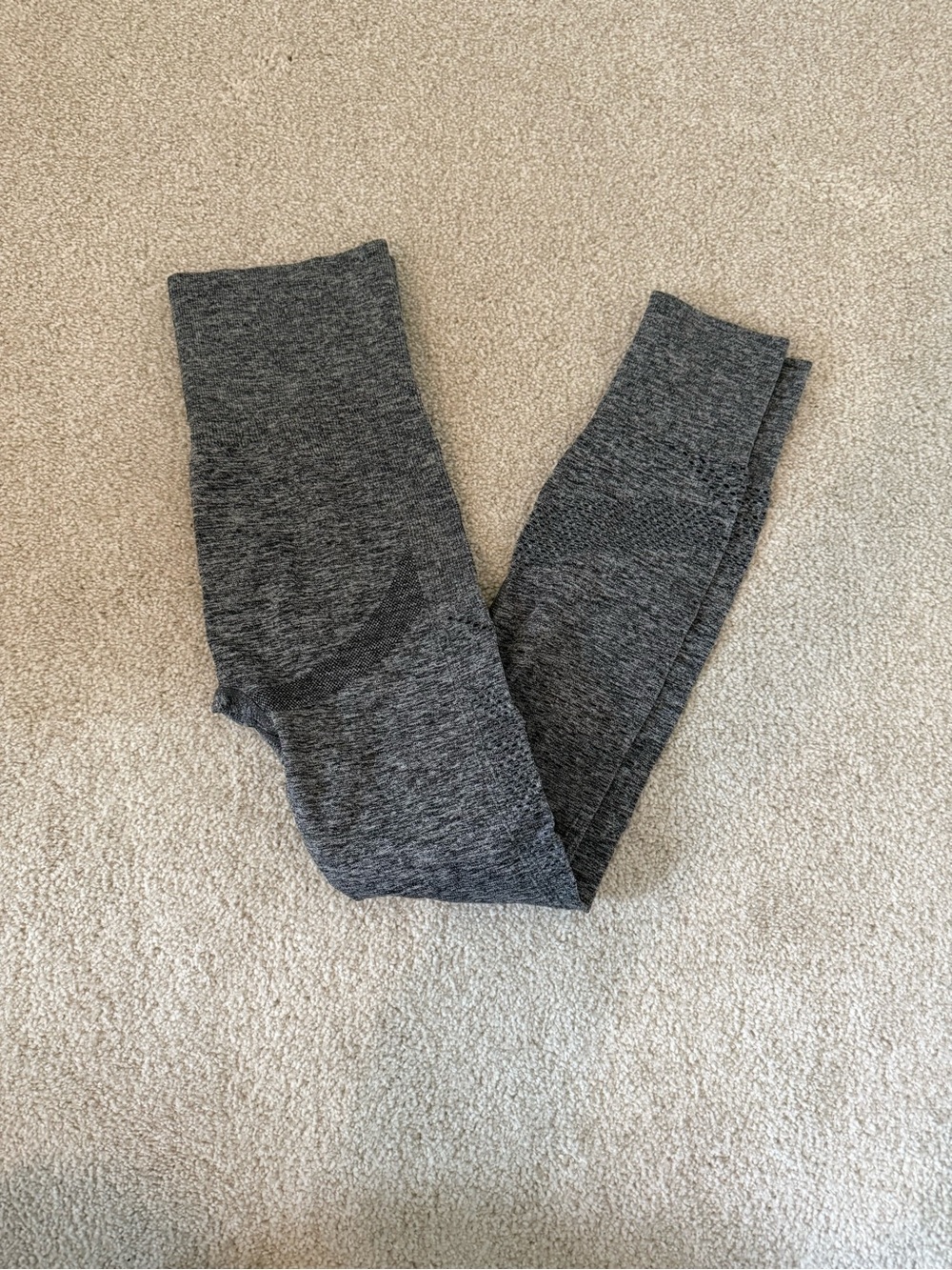 Superdry Women's Heathered Gray Seamless Leggings
